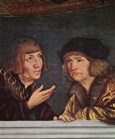 Lucas Cranach the Elder Torgauer Furstenaltar Sweden oil painting art
